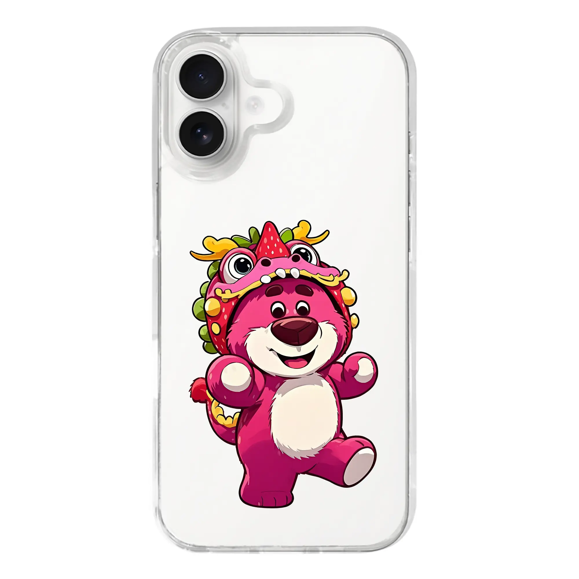 トイ・ストーリー グッズ ロッツォ・ハグベア - iPhone 17シリーズ 透明スマホケース – 薄型・耐衝撃・精密フィット保護カバー